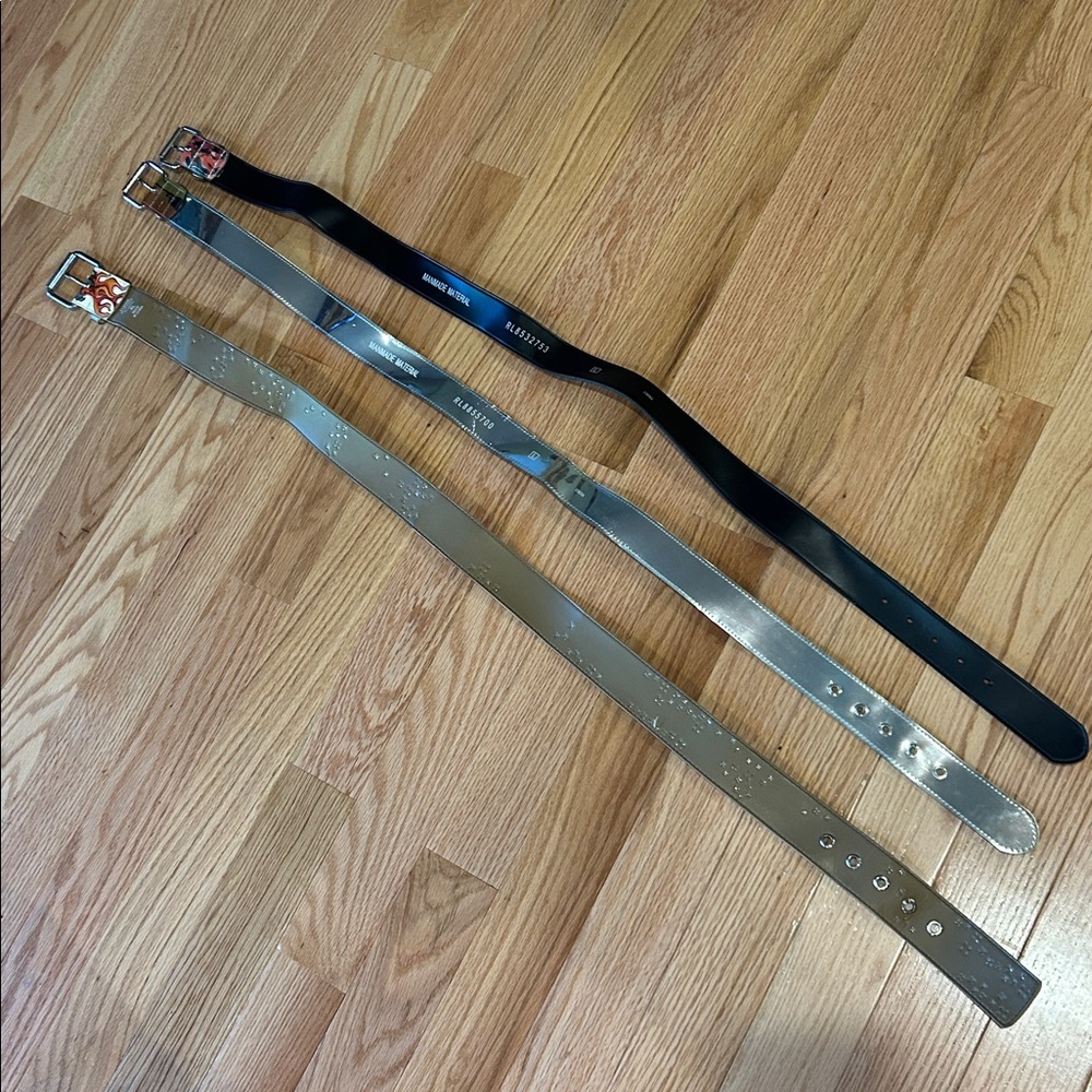 Source Unknown Floral And Patterned Belts - Multi… - image 6